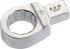 SAM DEC0 Series Spanner Head, 17.5 mm, 9 x 12mm Insert, Chrome Finish