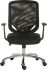 RS PRO Black Fabric Executive Chair, 100kg Weight Capacity