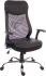 RS PRO Black Fabric Executive Chair, 110kg Weight Capacity