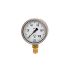 WIKA NPT 1/2 Analogue Pressure Gauge 0bar Bottom Entry 100mm Outside Diameter