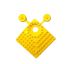 RS PRO Yellow Anti-slip Tile PVC Tile With Holes Surface Finish 500mm (Length) 500mm (Width) 16mm (Thickness)