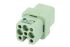 Amphenol Industrial Heavy Mate C146 Heavy Duty Power Connector Insert, 7 contacts, 16A, Female