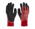 Double latex water resistant gloves size