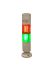 RS PRO Red/Green Buzzer Signal Tower, 2 Lights, 24 V ac/dc, Screw Mount