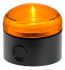 RS PRO, LED Dauer Signalleuchte Orange, 12 V ac/dc, 24 V ac/dc, Ø 92mm x 83mm