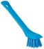 Vikan Hard Bristle Blue Scrub Brush, 20mm bristle length