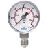 WIKA G 1/4 Analogue Pressure Gauge 0.6bar Bottom Entry 50mm Outside Diameter