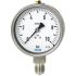 WIKA NPT 1/2 Analogue Pressure Gauge 3bar Bottom Entry 100mm Outside Diameter