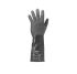 Ansell AlphaTec Black Work Gloves, Size 7, Small