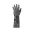 Gants de manutention Ansell AlphaTec 38-514 taille 10, Résiste aux produits chimiques, 1 Paire, Noir