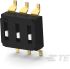 3 Way Surface Mount DIP Switch SPST, Recessed Actuator