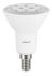 LED reflektor, 6 W, ztlumitelná: Ne, objímka žárovky: E14 ve tvaru svíčky, 230 V ekvivalent 40W, barevný tón: Chladná