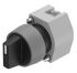 EAO 74 Series Series 3 Position Selector Switch Head, 22.3mm Cutout