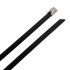 RS PRO Black 316 Stainless Steel Cable Tie, 350mm x 12 mm