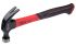RS PRO Carbon Steel Claw Hammer with Fibreglass Handle, 450g