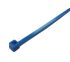 RS PRO Cable Tie, 203mm x 4.6 mm, Blue Nylon