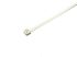 RS PRO Cable Tie, 380mm x 7.6 mm, White Nylon