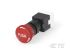 TE Connectivity Red Emergency Stop Push Button, 1NC, 16mm Cutout, Panel Mount, IP65