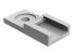 Amphenol Industrial, AT11, AT Plastic Mounting Clip for use with AT04-2P, AT04-3P