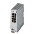 Phoenix Contact DIN Rail Mount Ethernet Switch, 8 RJ45 port, 24V dc, 10/100Mbit/s Transmission Speed