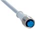 Female M12 to Free End Sensor Actuator Cable, 5 Core, Polyvinyl Chloride PVC, 10m
