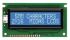 Midas MC21605A6WD-BNMLW-V2 Alphanumeric LCD Display, Blue on Blue, 2 Rows by 16 Characters, Transmissive