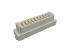 Amphenol ICC PowerStak Series Vertical Surface Mount PCB Socket, 10-Contact, 1-Row, Solder Termination