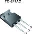N-Channel MOSFET, 13 A, 800 V, 3-Pin TO-247AC Vishay SIHG15N80AEF-GE3