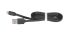 Micro USB Noodle Cable - 1m Black