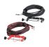 Chauvin Arnoux Test Leads, 200A, Black/Red, 6m Lead Length