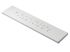 Rittal EL Series RAL 7035 Sheet Steel Gland Plate, 599mm W for Use with EL Series