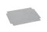 Rittal GA Series Sheet Steel Mounting Plate, 264mm H, 264mm W for Use with GA Series