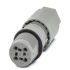 Phoenix Contact Circular Connector, 4 Contacts, Panel Mount, Socket, IP66, IP68, IP69K, QPD Series