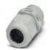 Phoenix Contact 1424 Cable Gland, M20 Max. Cable Dia. 6mm, Polyamide, Light Grey, 13mm Min. Cable Dia., IP68