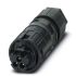 Phoenix Contact PRC 35 Series, Male, Cable Mount Solar Connector, Cable CSA, 1.5 → 6.0mm², Rated At 35A, 690 V