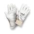 Lebon Protection White Leather Coated Leather Gloves, Size 10, Large