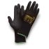 Lebon Protection Black Polymer Coated Polyamide Gloves, Size 9, Large