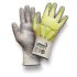 Lebon Protection SHOCKPROTEC/B Yellow Polyurethane Coated HDPE Cut Resistant Gloves, Size 10, Large, 1 pair Gloves