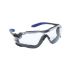 Riley QUADRO Anti-Mist Safety Glasses, Clear