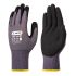Skytec Aria 360 Black/Grey Work Gloves, Size 10, XL, Nitrile Coating