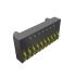 Samtec SEI Series Straight Surface Mount PCB Socket, 10-Contact, 1-Row, 1mm Pitch, Screw Termination