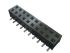 Samtec SMM Series Straight Surface Mount PCB Socket, 50-Contact, 2-Row, 2mm Pitch, SMT Termination