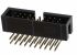 RS PRO Right Angle PCB Header, 20 Contact(s), 2.54mm Pitch, 2 Row(s), Shrouded