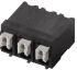 Weidmuller LSF Series PCB Terminal Block, 3-Contact, 5mm Pitch, Surface Mount, 1-Row