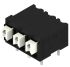 Weidmuller LSF Series PCB Terminal Block, 3-Contact, 5.08mm Pitch, Surface Mount, 1-Row