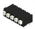 Weidmuller LSF Series PCB Terminal Block, 5-Contact, 5.08mm Pitch, Surface Mount, 1-Row