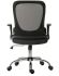 Manažerská židle, Černá s nastavitelnou výškou na kolečkách, výška sedadla 45 → 55cm RS PRO