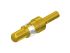 CONEC size 3.6mm Male Crimp D-Sub Connector Power Contact, Gold Flash over Nickel Power, 20 → 16 AWG