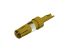 Contacto de alimentación de conector D-Sub CONEC 132A10019X, 2.54mm, Hembra, Soldadura, Revestimiento de Flash de oro