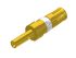 CONEC size 2.6mm Female Crimp D-Sub Connector Power Contact, Gold over Nickel Power, 20 → 16 AWG